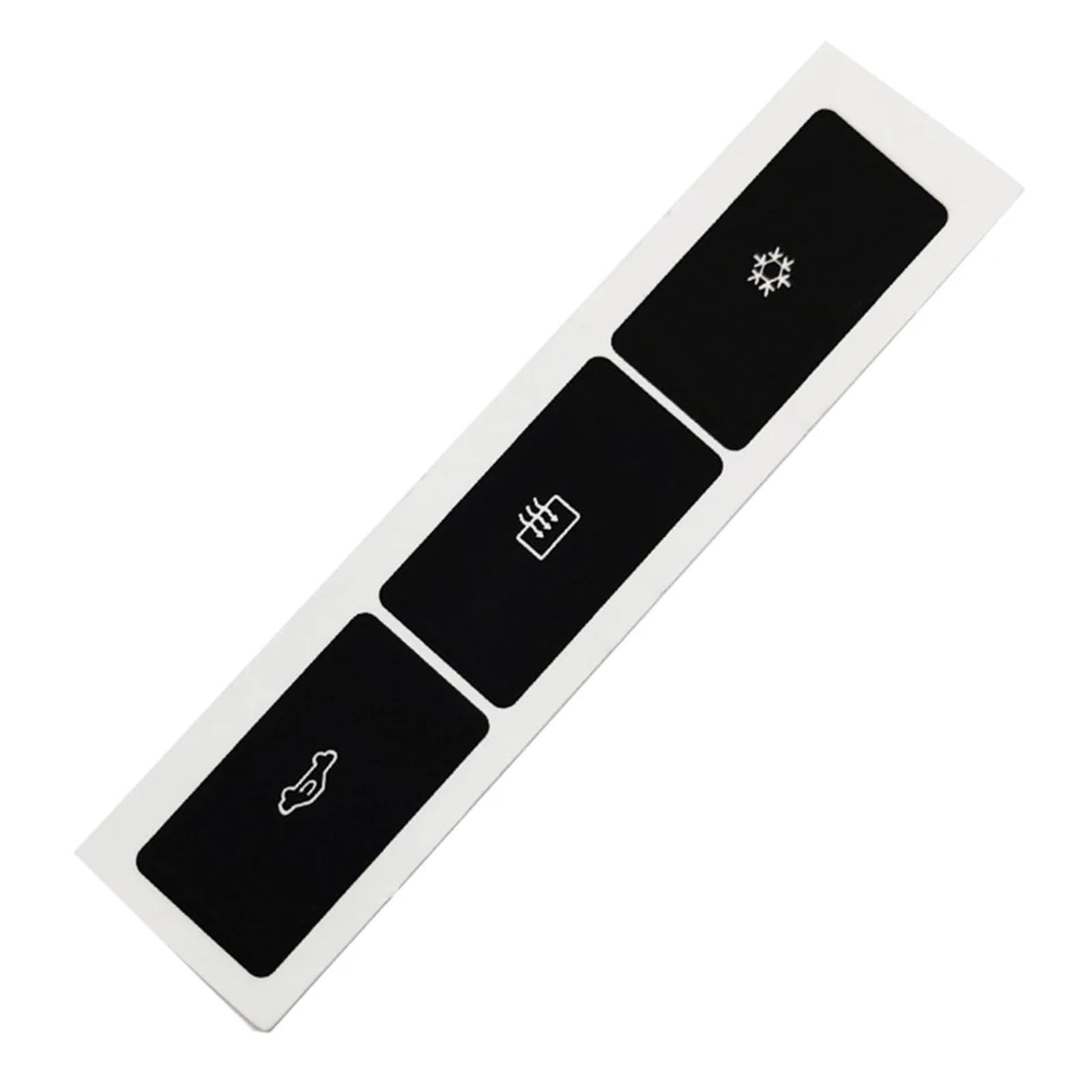 Switch Button Repair Stickers Compatible with Chrysler for 300C 2005-2010 AC Button Repair Decals Overlay Control Cell Fitment Car Accessories