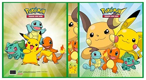 Álbum Pokémon Pasta Fichário para Cards - PIKACHU e TURMA