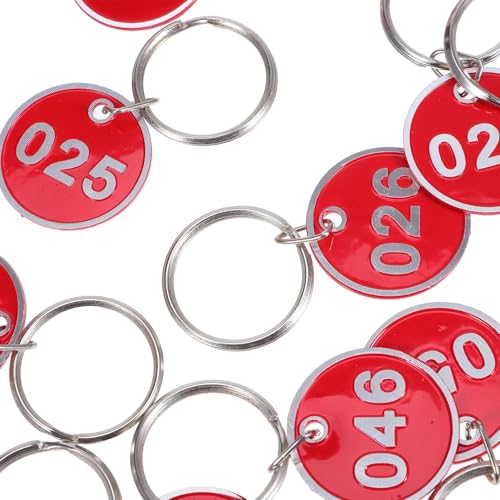 Identification clés et organisation cafés via étiquettes métalliques 50 pcs - 3