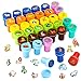 Produktbild Litimkat 36 Stück Stempel Kinder, Mehrfarbige Tiere StempelsetSelbstfärbende Stempel Set,für Geburtstag, Gastgeschenke, Geschenktütenfüller, Klassenzimmer-Preise