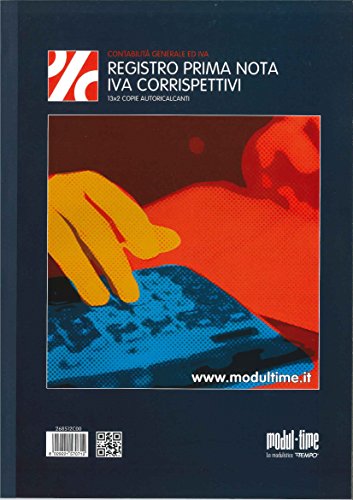 REGISTRO CORRISPETTIVI IVA 268512C00 - 13X2 COPIE AUTORICALCANTI (13 MESI)