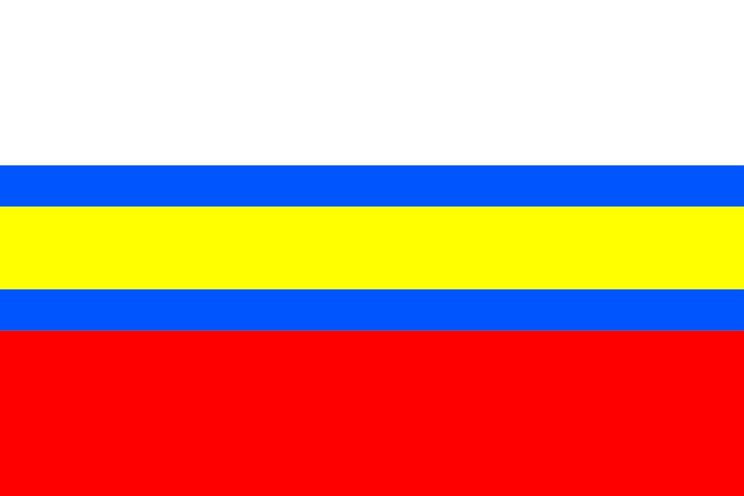 Drapeau XL Bezno drapeau paysage pour célébrer l'histoire du village tchèque