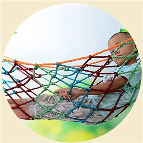 ZNBLSD Climbing Net Decorative Net Rope Ladder Net for Outdoor Toys, Tree Houses, Jungle Gyms(2 * 4m(6.6 * 12.12ft))