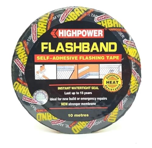 Platinum 100MM X 10M Flashing Tape SELF Adhesive Roofing Lead Bitumen