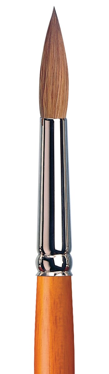 Da Vinci 1520 Serie Wasser Farbe Pinsel, 12, Kolinsky Rotmarderhaar Haar, braun, 23,5 x 0,69 x 30 cm
