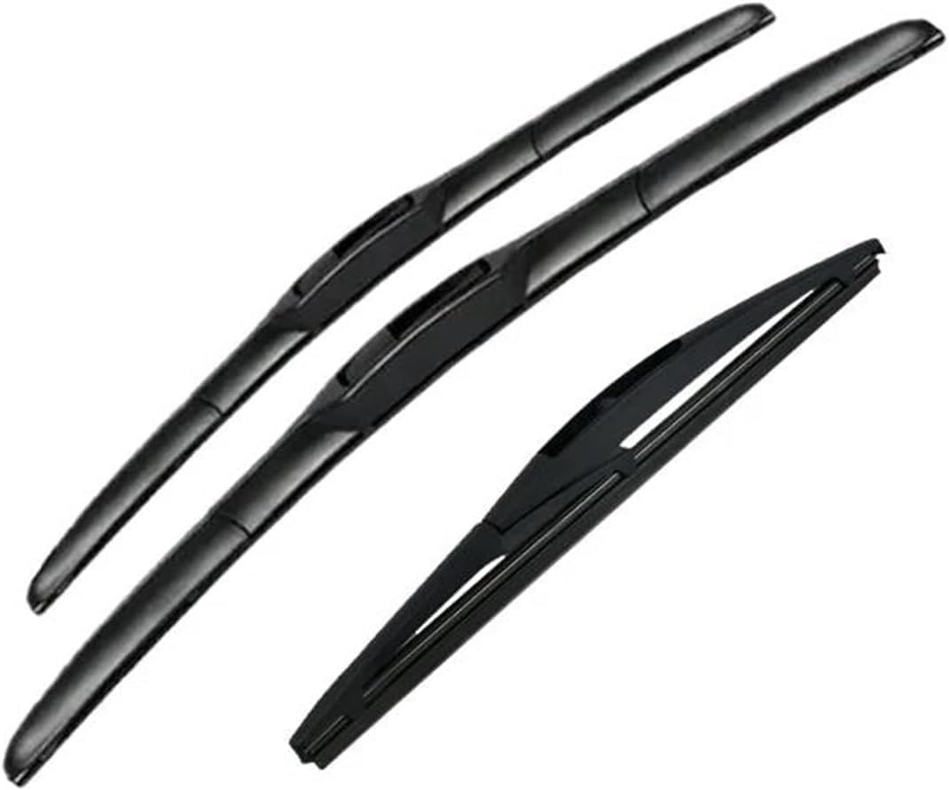 DZTYNKO Car Windscreen Wiper Blades Set for Mazda CX 3 2014-2023, Front Window Wipers for Clear Visibility, Replacement Wiper Blades