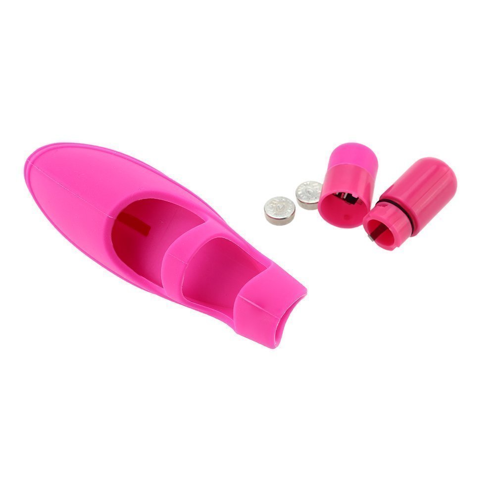 Mini Flírṭíṇg Víbrátíón Sport Attrezzatura sportiva Protezione per le dita Víbrátór (Rosa)