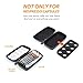 Protective Carrying Case For Nespresso & Compatible Capsules Portable Espresso Maker Coffee Pod Holder Pu Hard Shell Portable Holds 8 Pods Brown