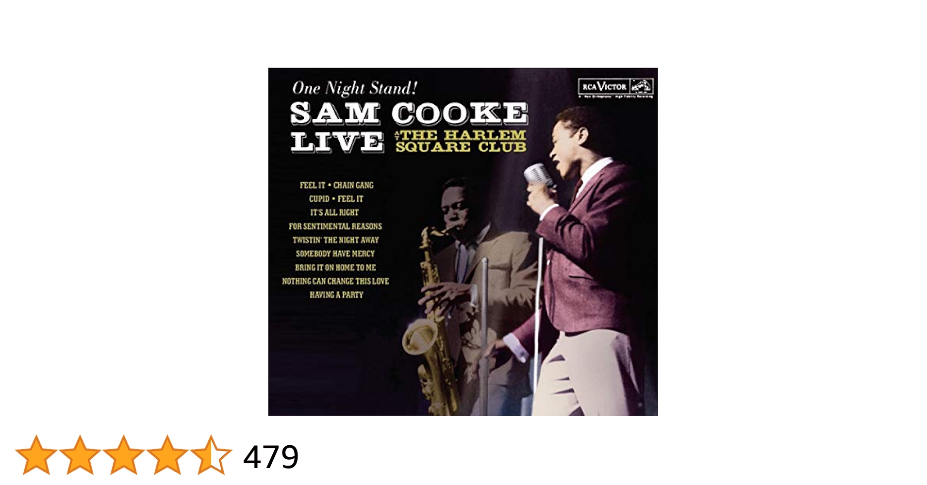 Amazon.co.jp: One Night Stand: Sam Cooke Live At The Harlem