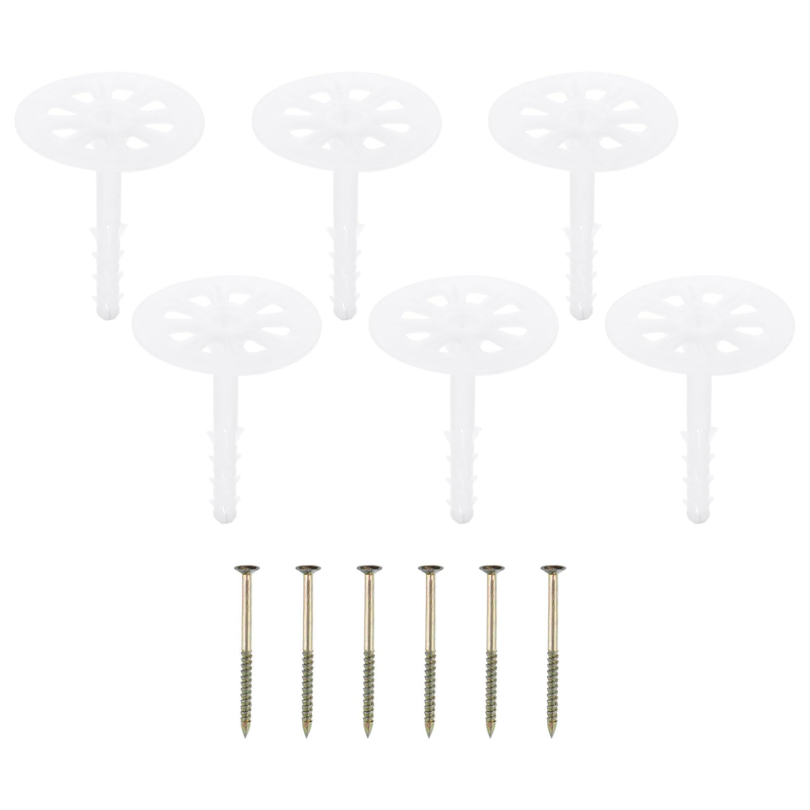 PATIKIL 82mm Perforated Insulation Pins