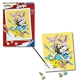 Ravensburger - Creart Serie C Trend: Pokémon Legendarios | Pintar Por Numeros Adultos Y Niños | Cuadros Para Pintar Por Numeros | Manualidades Adultos Y Niños De 14 Años O Más 24x30cm