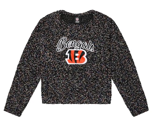 FOCO NFL Cincinnati Bengals Womens Comfy Sweater Sweatshirt - Size Large