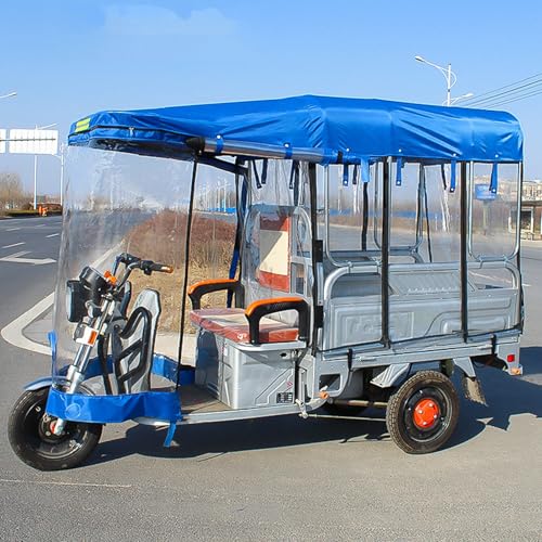 Auvent pour tricycle électrique contre la pluie housse 110x80