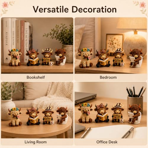 Highland Cow 3D Beaded Animal Kit, Tiny Beaded DIY Kit for Adults Beginners - Image 5