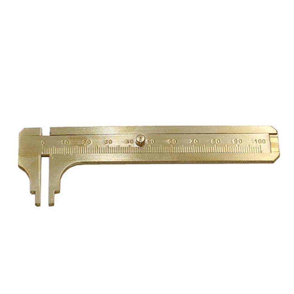 Buy Quiet.T Mini Brass Vernier Caliper Copper Alloy Mini Brass Sliding