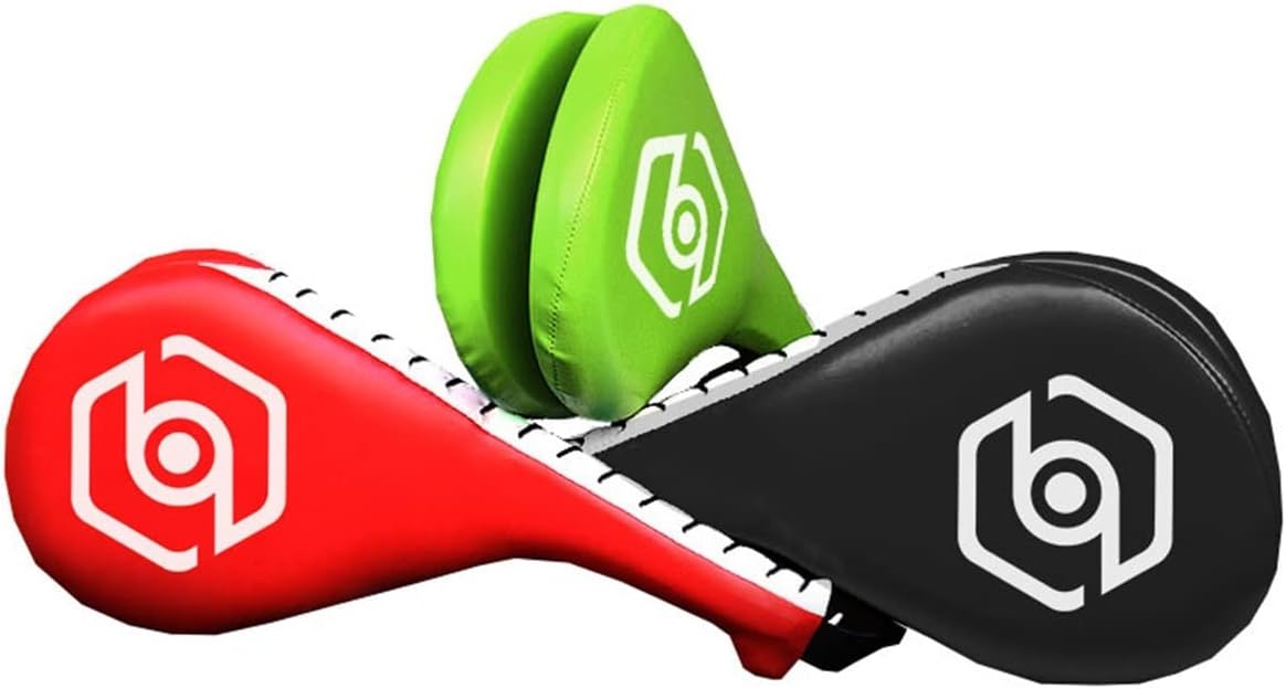 Trigger Pull Gauge, Force Test Kick Pad Boxing Taekwondo Kickboxing Power Meter Paddle Impact Measure(Rojo)