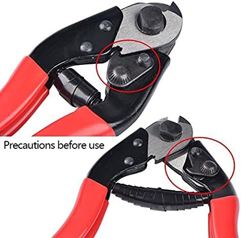 Yishik 190mm Cable Cutters,Wire Rope and Wire Cutters with Soft Grip Handles