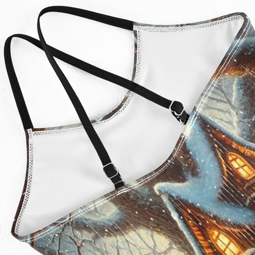 Winter Treehouse Snow Bathing Suits for Girls Kids Swimsuits Summer Beach One Piece Swimsuits Swimwear4