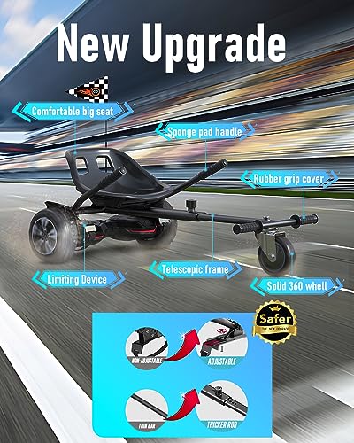Hover-1 Falcon 1 Hoverboard Seat Attachment Turbo Light, Transform Your Hoverboa Hover-1 Falcon 1 Hoverboard Seat Attachment Turbo Light, Transform Your Hoverboa