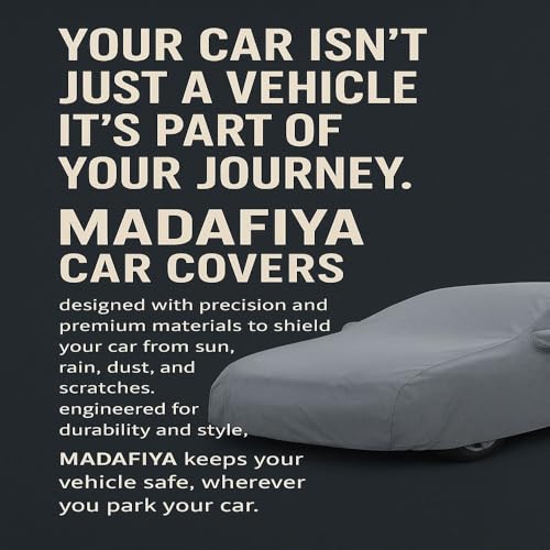 Image of Heavy-Duty Car Cover for Compatible with Mahindra Scorpio N (2022 to 2025 All Models) Deluxe Car Protection Cover ? Waterproof & UV-Resistant All-Season Exterior Protection
