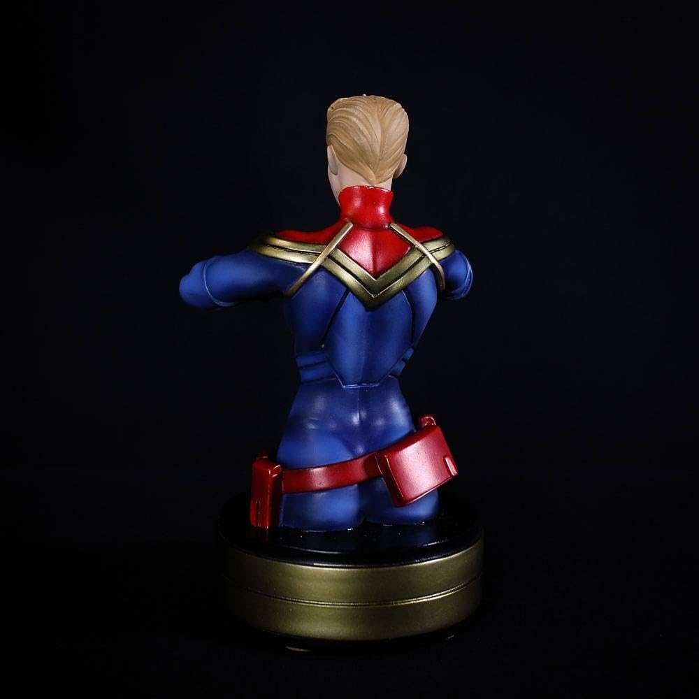 Semic Distibution Buste Marvel Captain Marvel - Résine 20 cm (ref. SMB005) Multicolore