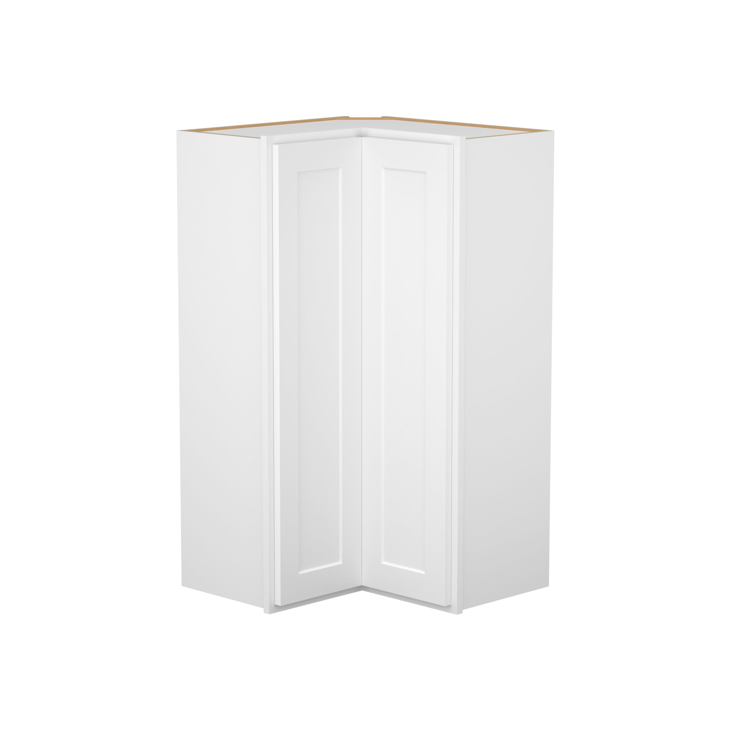 Furinno Shaker Wall Easy Reach Kitchen Cabinet, Bifold Doors, White