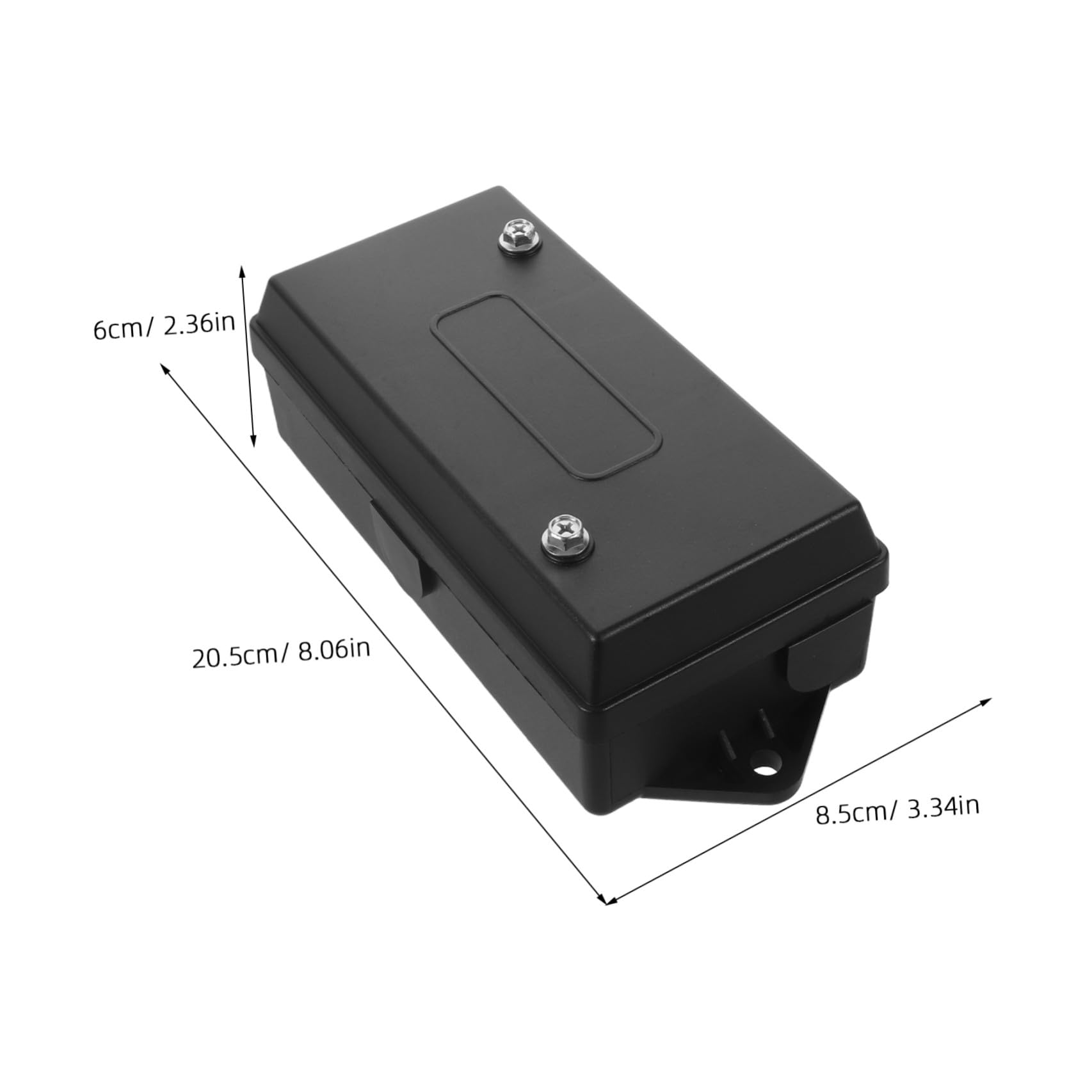 Toyvian 2 Piezas Caja de Conexiones para Remolque de 7 Pines, Negro, para