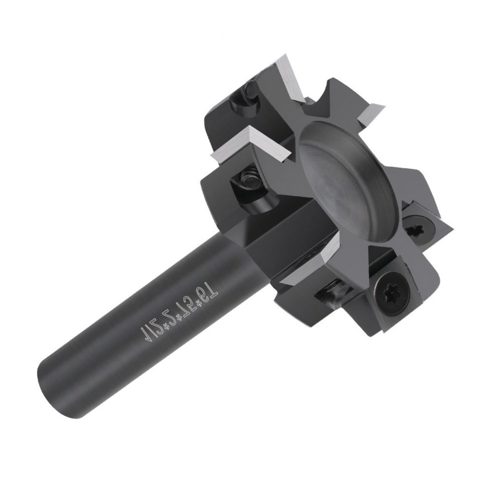 Fresa Duty a 6 scanalature con inserti rimovibili per la lavorazione precisa compositi in legno Diametro taglio 50, 8 mm Fresa con lama inserto rimovibile