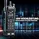 BAOFENG DM-32UV 10W DMR Funkgerät, UHF/VHF/AM/FM Handfunkgerät mit GPS & Digitalem APRS, Tier II Dual Slot, 2 Farbdisplay, 4000 Kanäle, 50K Kontakte, Kofferhalter, Grün