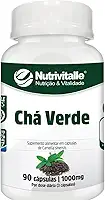 Chá Verde Capsula 1000mg 90 Cápsulas Nutrivitalle
