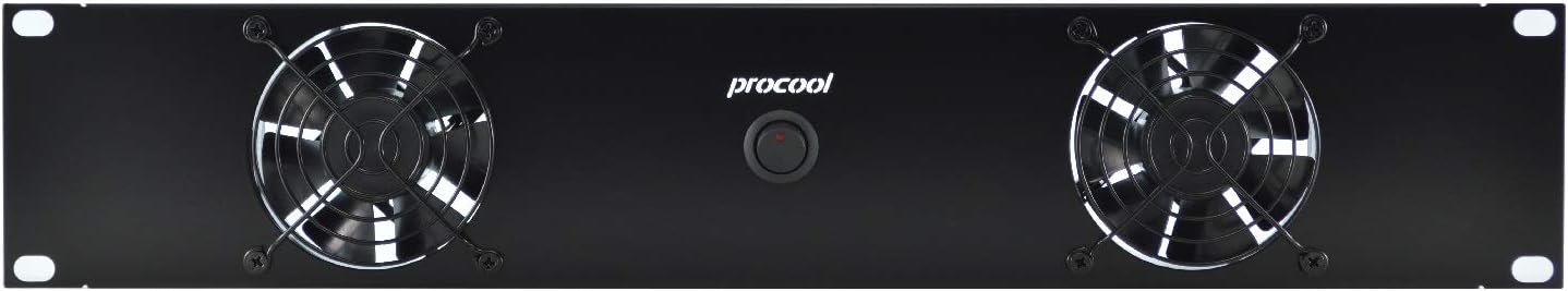 Amazon.com: PROCOOL TV280 2U Rack Mount Intake Fan/High Power Cooling ...