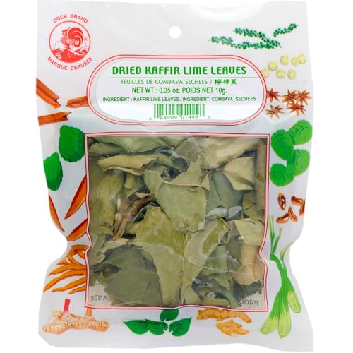 Kaffir Limettenblätter Getrocknet, 10 g