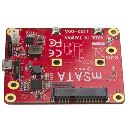 StarTech.com Convertidor USB a mSATA para Raspberry Pi miniatura 4