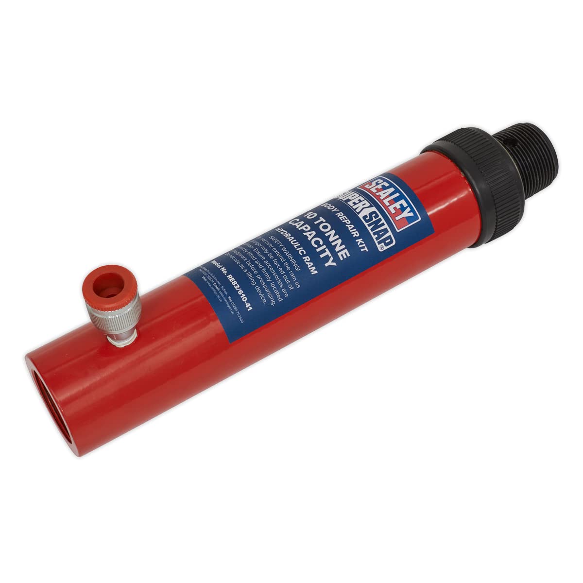 Sealey 610/45 Push Ram with Pump & Hose Assembly - 10tonne