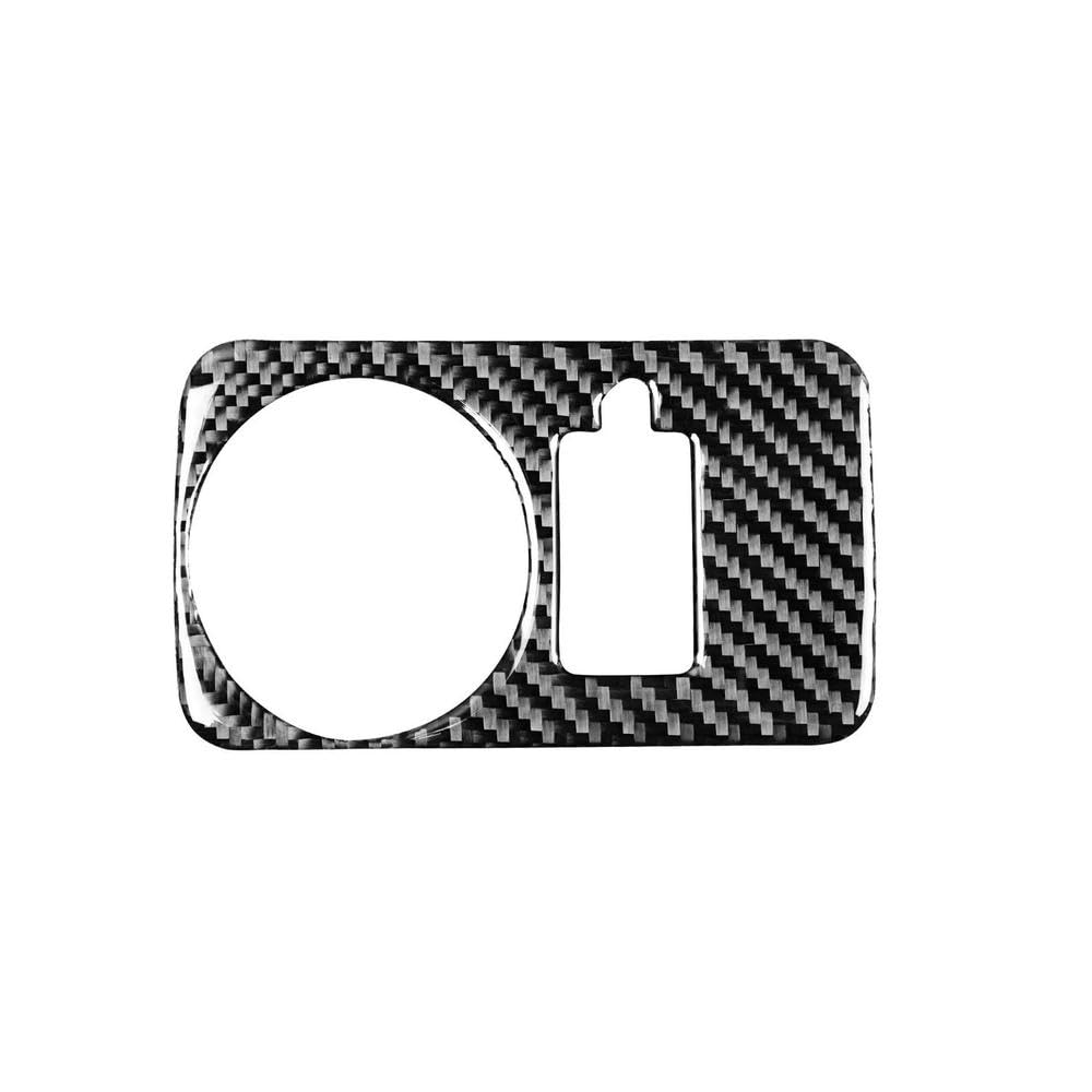 Interior Wrap Film Carbon Fiber Car Headlight Switch Cover Sticker Trim for Mustang 2005 2006 2007 2008 2009 Interior Sticker