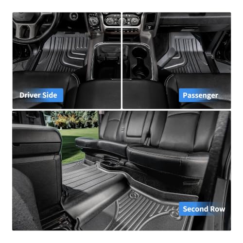 Image of Floor Mats for 2013-2018 Dodge Ram 1500 2500 3500 Crew Cab