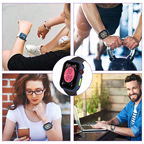 Qianyou [3 Pezzi] Cover Silicone per Apple Watch