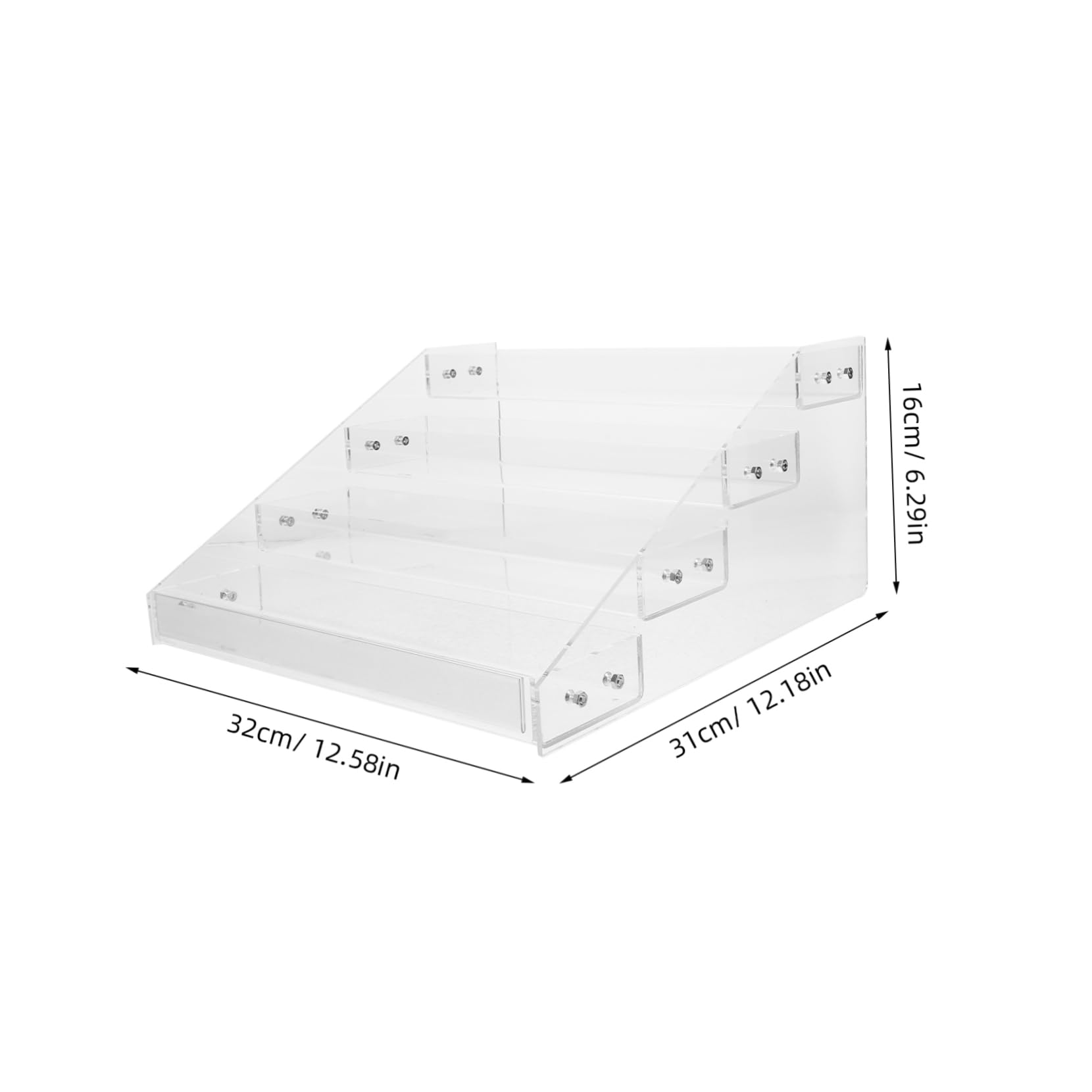 Alipis Drinks Display Shelf Beverage Riser Rack for Retail Stores Versatile Product Display Stand for Chewing Gum Snacks and Beverages Efficient Space Utilization