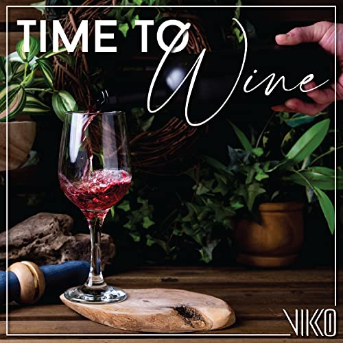 Vikko Wine Glasses, Set of 8 Red Wine Glasses, 16 Ounce Clear Wine Glass, Classic, Durable European Stemware