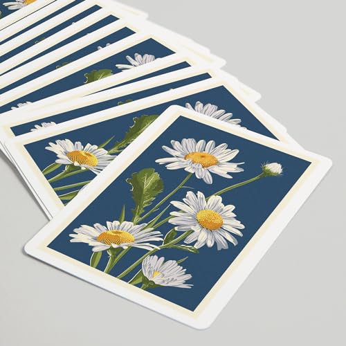 Naipes Póker Daisy Letterpress 52 cartas para adultos miniatura 5