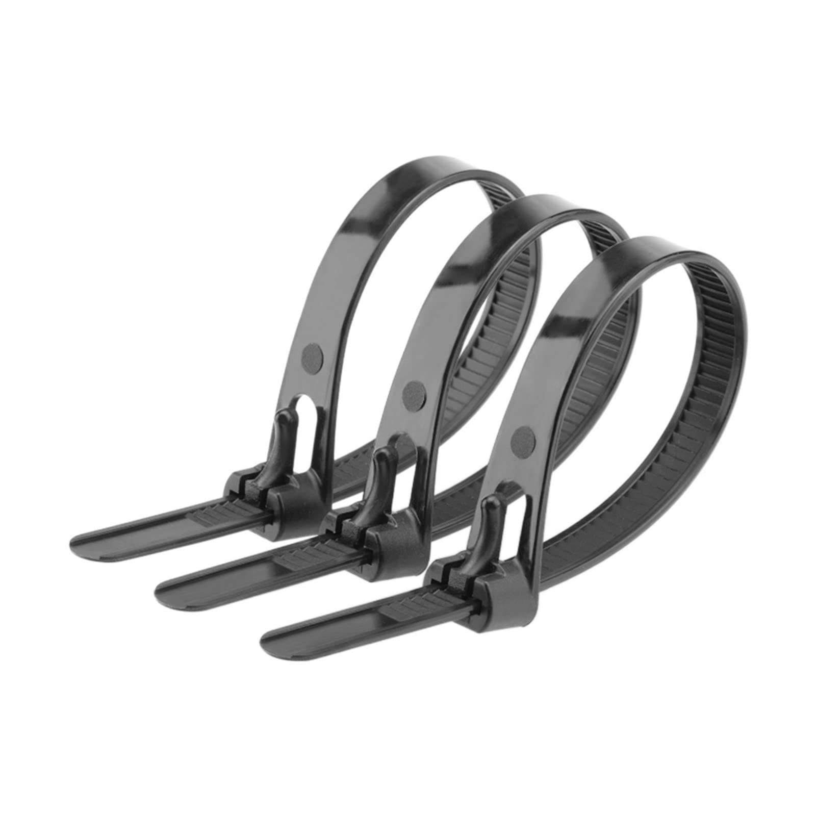 30 Nylon-Kabelbinder 4,6–8 mm x 150–450 mm