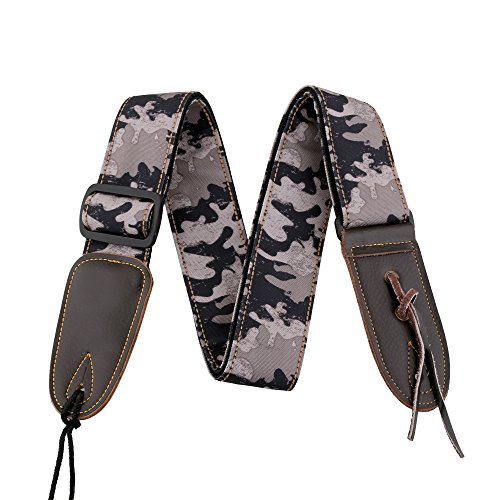 Materiale ampio e morbido stile Mugig Guitar Strap...