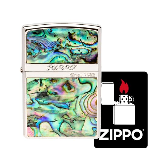 Encendedor Zippo Windproof Bronce Vintage Plateado