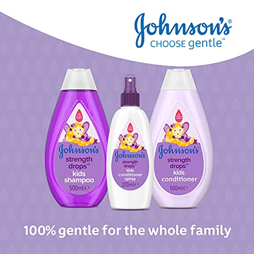 Johnson's Baby Strength Drops Kids Conditioner Spray, 200 ml - Image 7