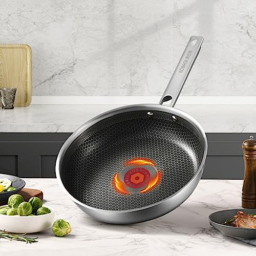 Wok de Acero al Carbono 26 cm para Todo Tipo de Cocina miniatura 4