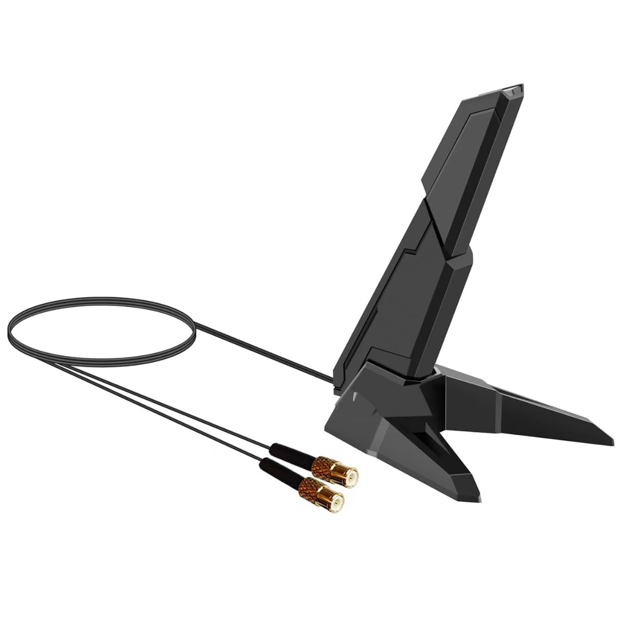 Carte mère de jeu WiFi 7 - Base magnétique - Antenne de rechange longue portée pour MSI MAG X870 Z890 Tomahawk/MSI MPG X870E Carbon / X870E Edge / B850 / B850-P Series Carte mère de jeu WiFi 7