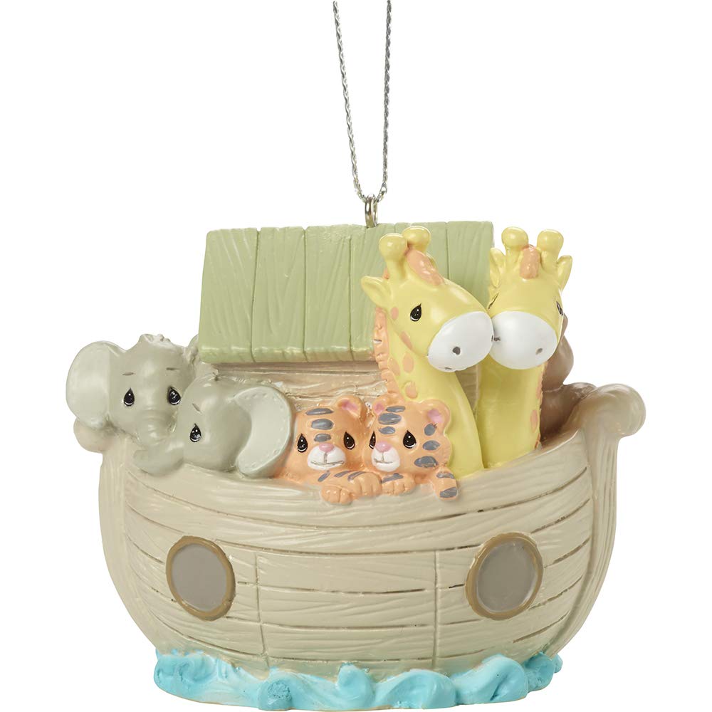 Precious Moments 201440 Noah's Ark Resin Ornament, One Size