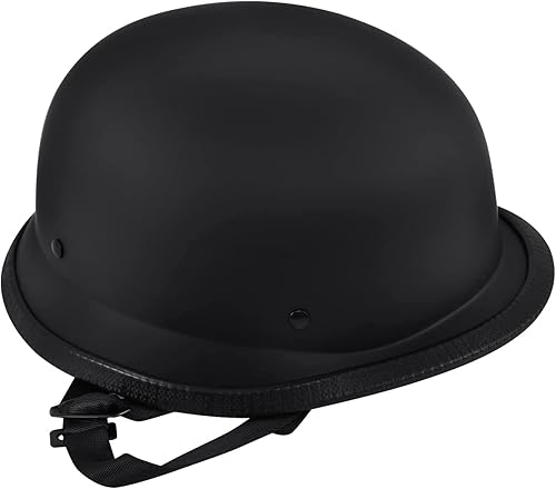 Miniatura 5 de Casco de motocicleta medio con estilo alemán Casco de media carcasa para motocicletas