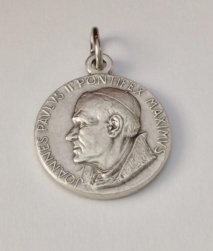 SAINT POPE JOHN PAUL II° (POPE KAROL WOJTYLA) MEDAL- THE PATRON SAINTS MEDALS - 100% MADE IN ITALY3