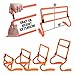 Kvittra Adjustable Speed Training Hurdles Fitness & Speed Training Equipment with Agility Ladder - Plyometric Fitness & Speed Training – Hurdle/Obstacles for Soccer, Football, Track & Field
